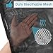 2 Pack Mesh Laundry Bags, 23 x 34 Inches Heavy Duty Mesh Laundry Bag, Large Laundry Drawstring Bag for College, Dorm, Travel, Family and Apartment Dwellers, Black