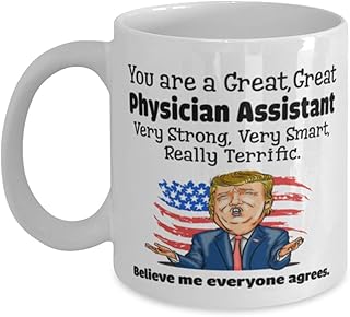 You are a great, great Physician Funny trump mug, funny saying coffee cup, profession, Donald Trump 2020 American Flag Mug