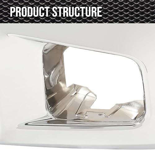 Miniatura 6 de Tapa de parachoques delantera derecha lado del pasajero compatible con Toyota Tundra 2014-2018 para modelos sin sistema de asistencia de