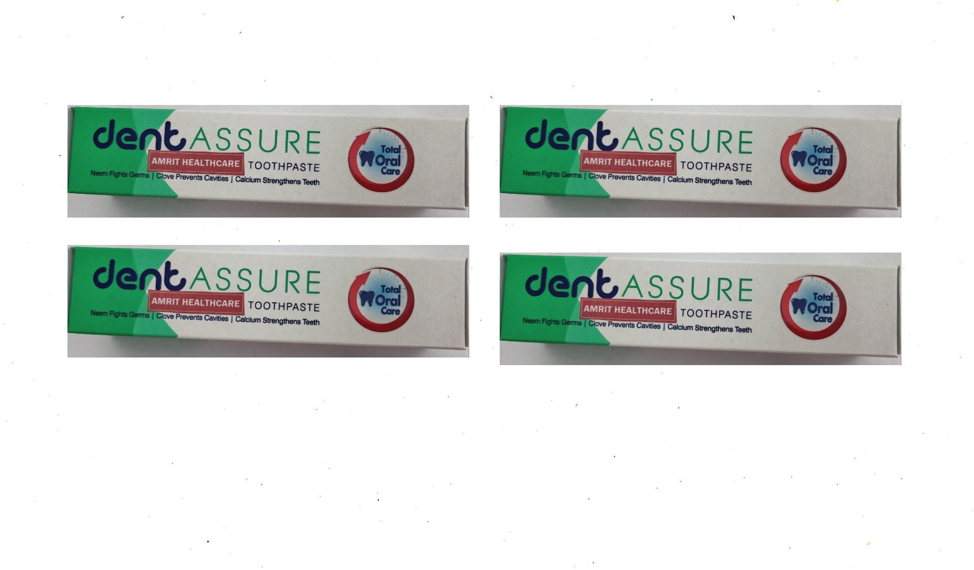 Amrit HealthcareToothpaste Pack of 4