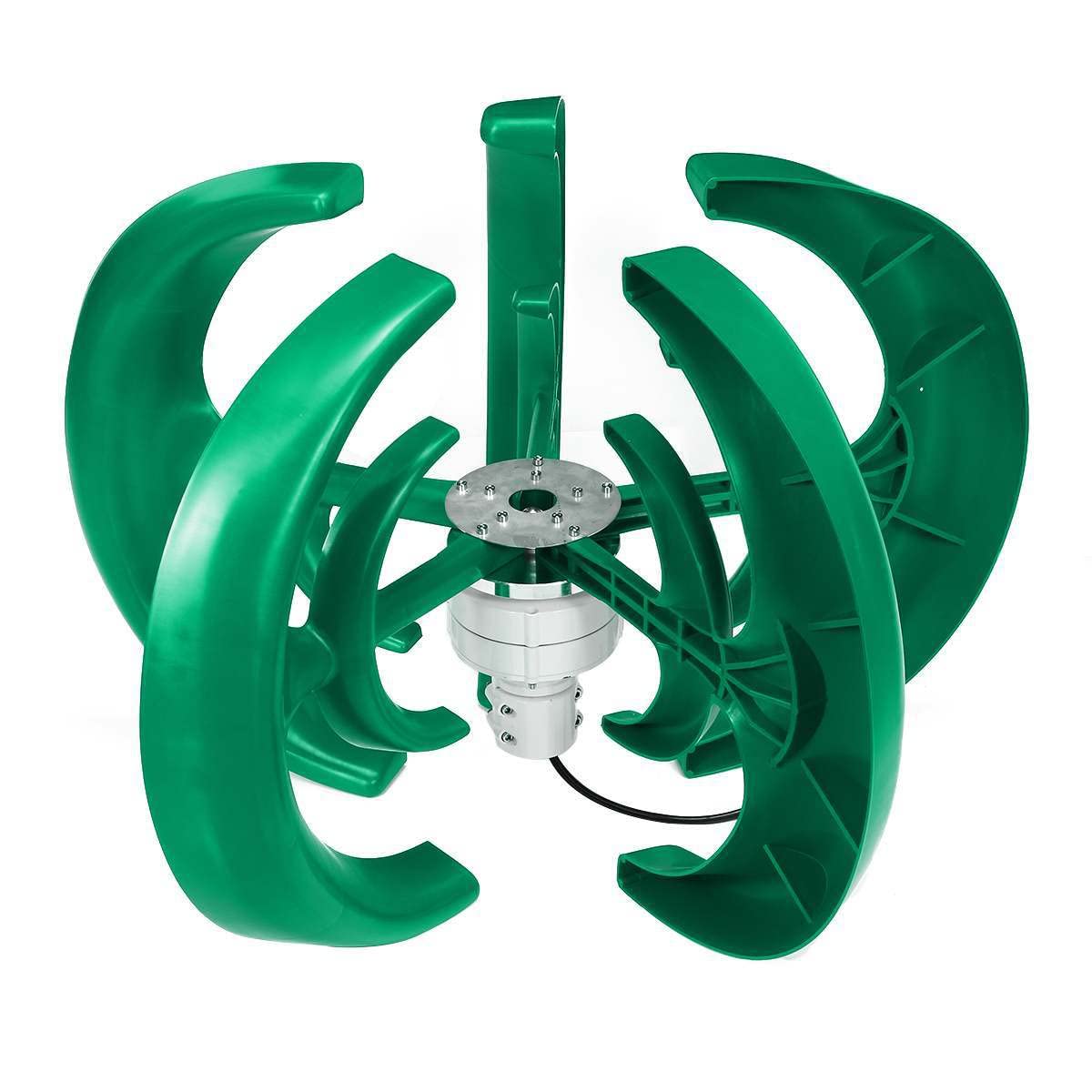 Turbine d'éolienne à l'axe vertical 100w type wind and solar hybrid street