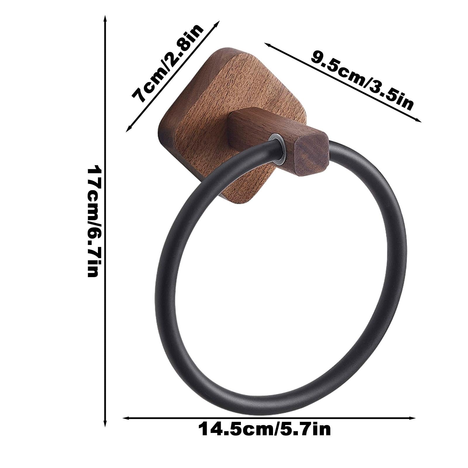 Juego de mandril ajustable para anillos y collares, ajustador de tamaño de anillo sin perforación, herramienta de medición de mandril de anillo para hacer joyas, calibre circular montado en la pared.