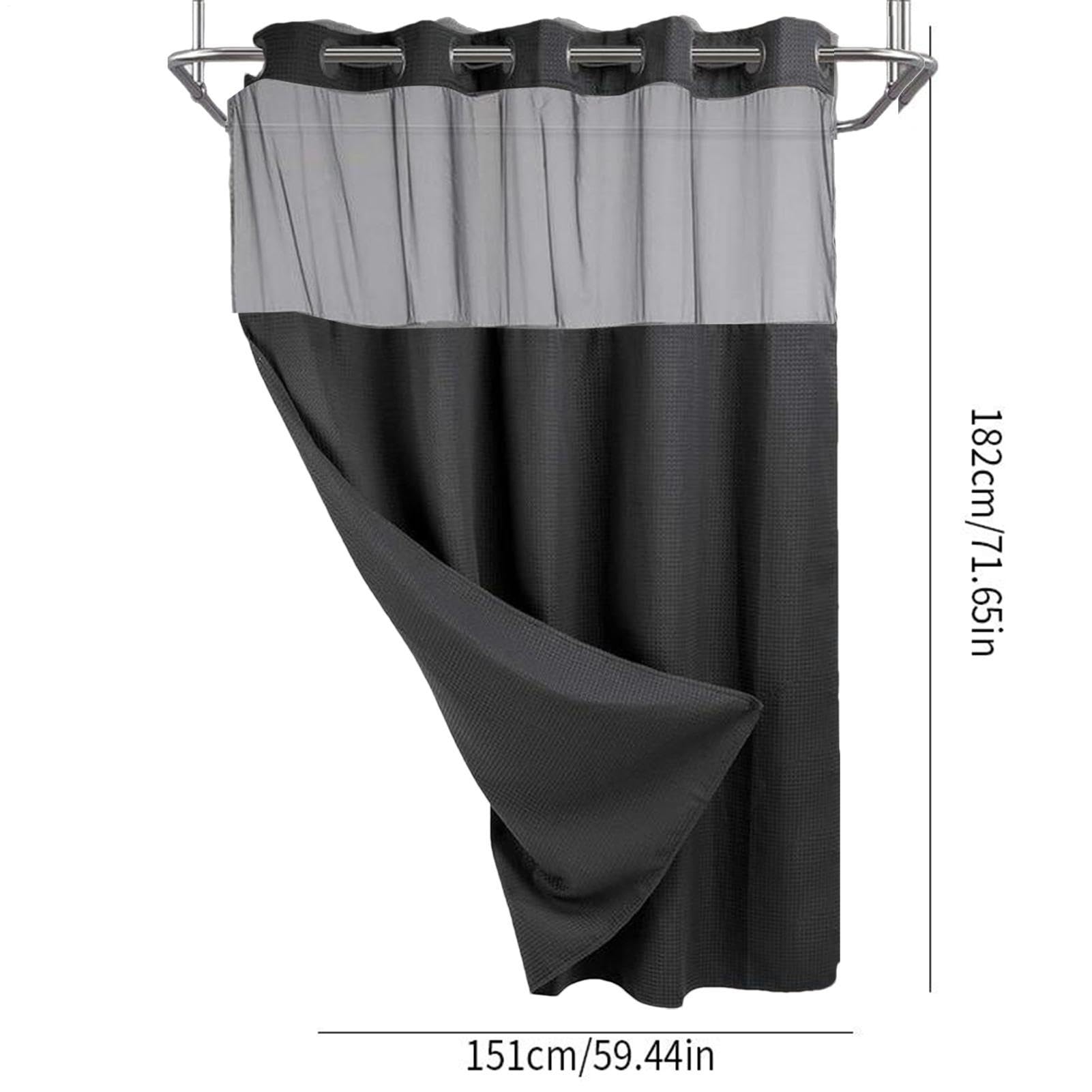 Générique Rideaux de Douche gaufrés,Rideaux de Douche imperméables
