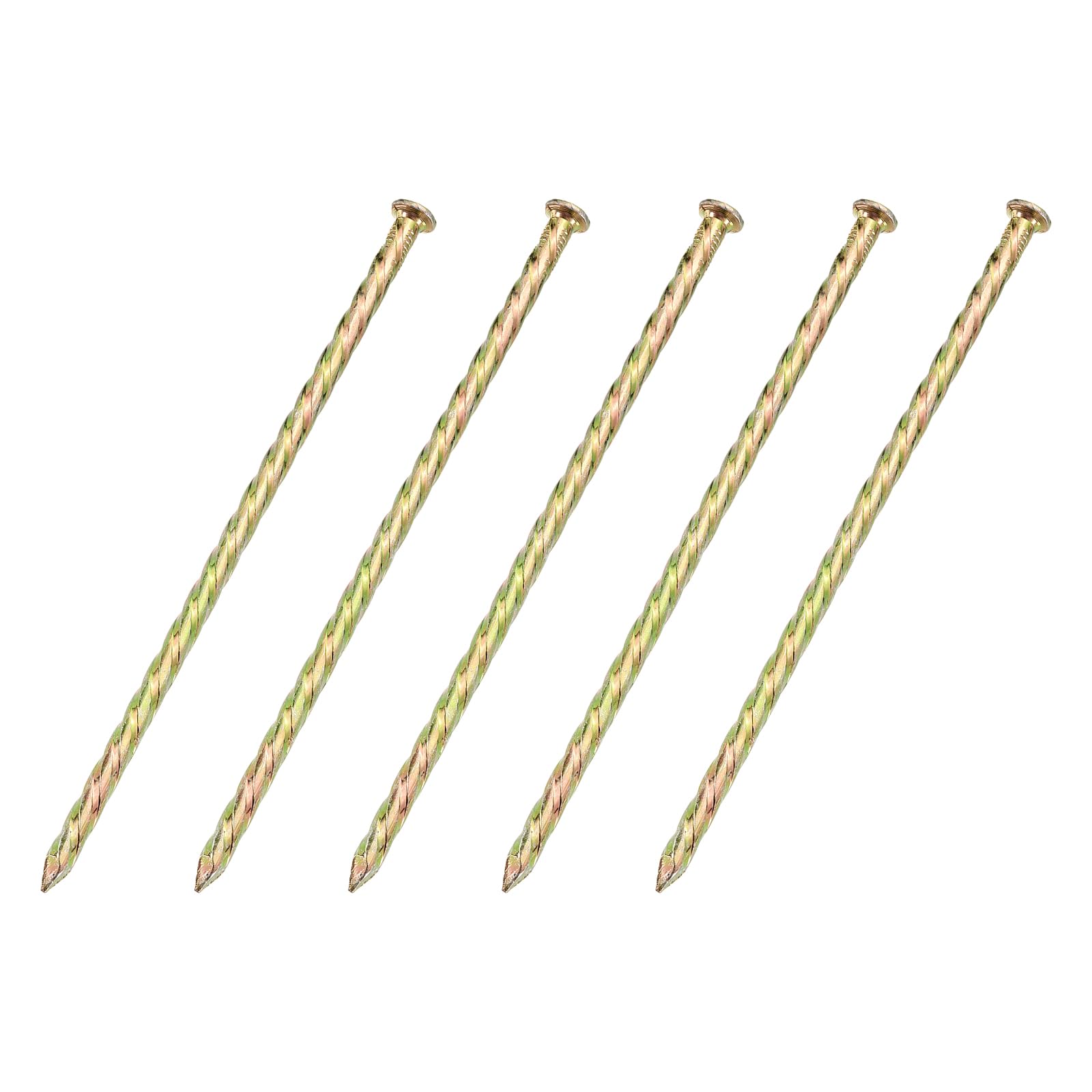 Clous de terrasse en acier au carbone 19,5 cm uxcell lot de 5 pour réparation du sol