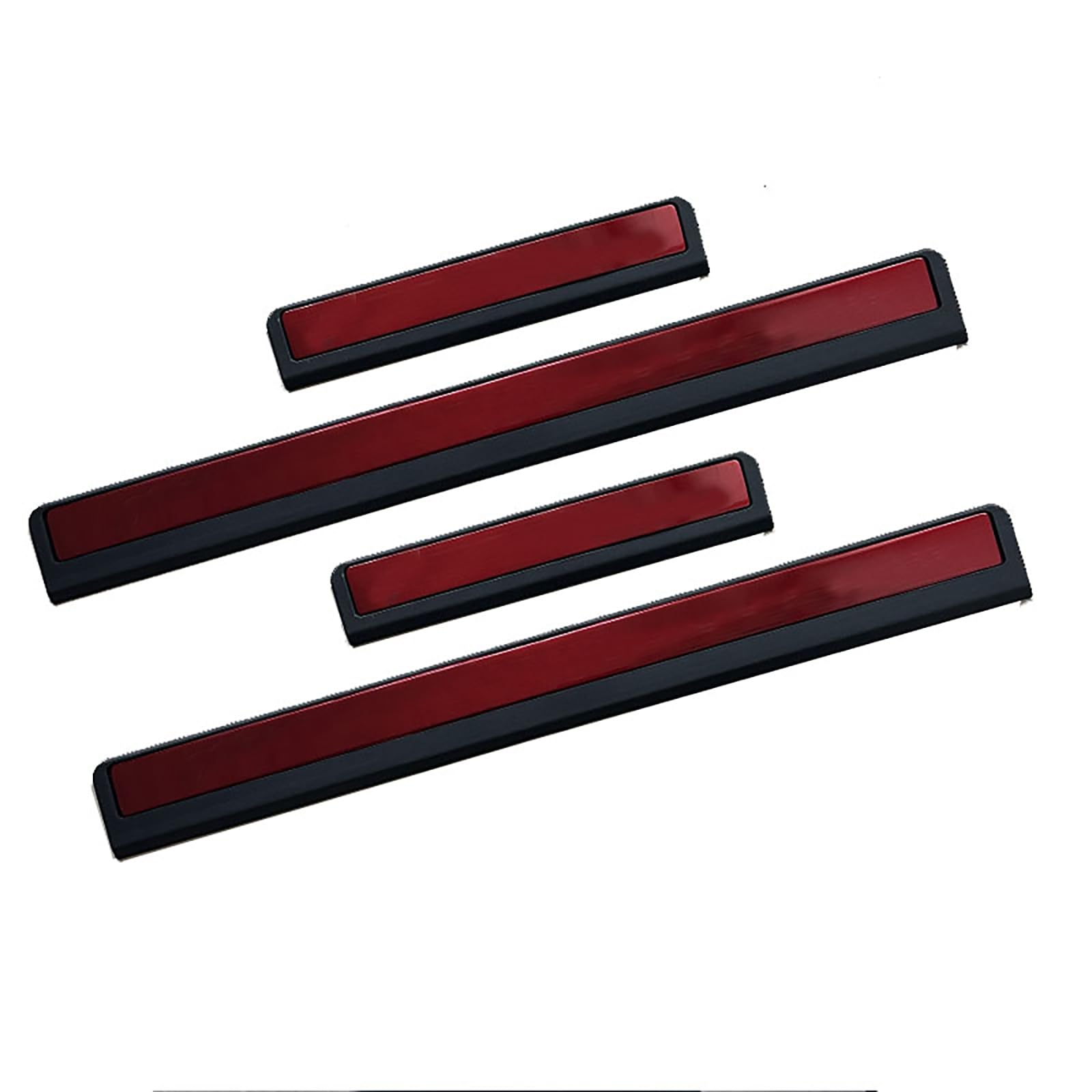 Car Door Sill Protector for Acura RDX 2006-2020 2021 2022 2023 2024 2025 YD2, Stainless Steel Scuff Plate with Plastic Base, Door Entry Guard Strip Kit, Scratch Resistant Threshold Trim, 4PCS