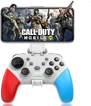 arVin Game Controller for iPhone/iOS/Android/PC/Steam Deck with Phone Holder, Turbo, Wireless Gamepad Joystick for iPhone 15/14/13/iPad/MacBook/Samsung Galaxy/Tablet, Call of Duty, Apex -Direct Play
