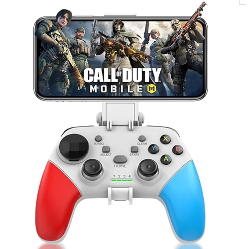 Miniatura 8 de arVin Control de juego para iPhoneiOSAndroidPCSteam Deck con soporte para teléfono turbo mando inalámbrico para iPhone 141312iPadMacBookSamsung