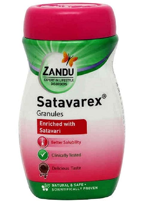 Zandu Satavarex Granules Latest Stock, 210 g