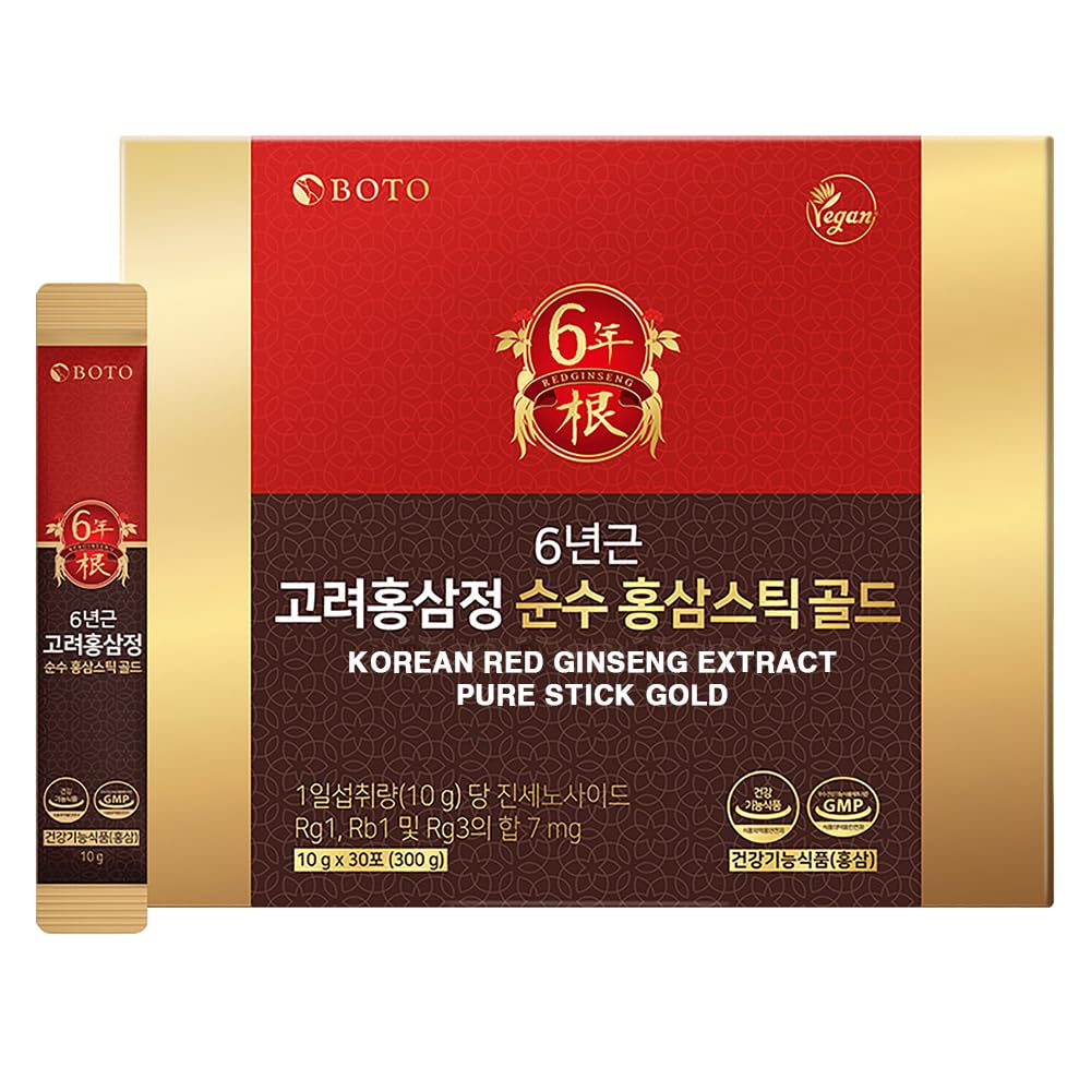 その他 Korean Red Ginseng Extract Stick Amazon.com: BOTO 6 Year Korean Red Ginseng Extract Pure Stick Gold