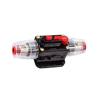 12V 24V DC Circuit Breaker 20A 30A 40A 50A 60A 80A 100A 150A Home Solar System Waterproof Mini Circuit Breaker Reset Fuse Inverter40A