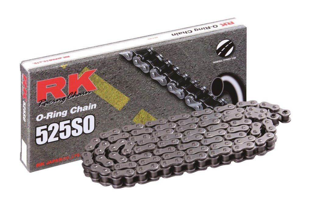Cadena transmision negra RK 525SO