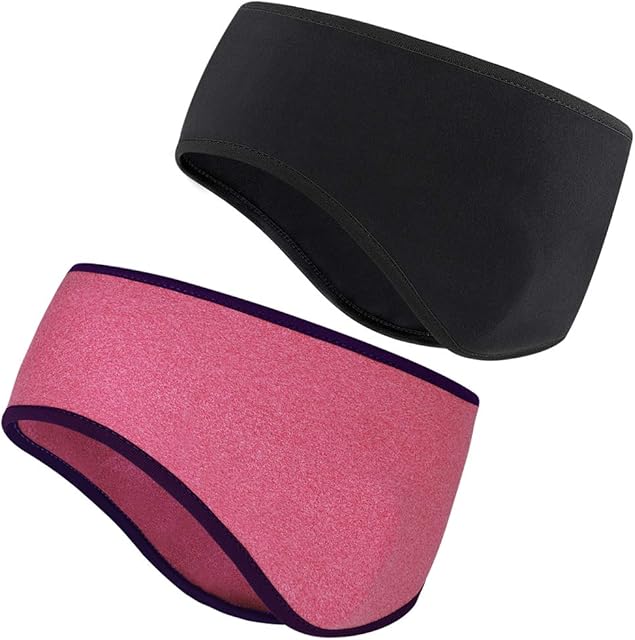 HASAGEI Headband Winter Headband Head Band Sports Bandana Ear Warmers Sports Earmuffs Thermal Headbands Elastic for Men and Women for Jogging Running Hiking Cycling and Motorcycling