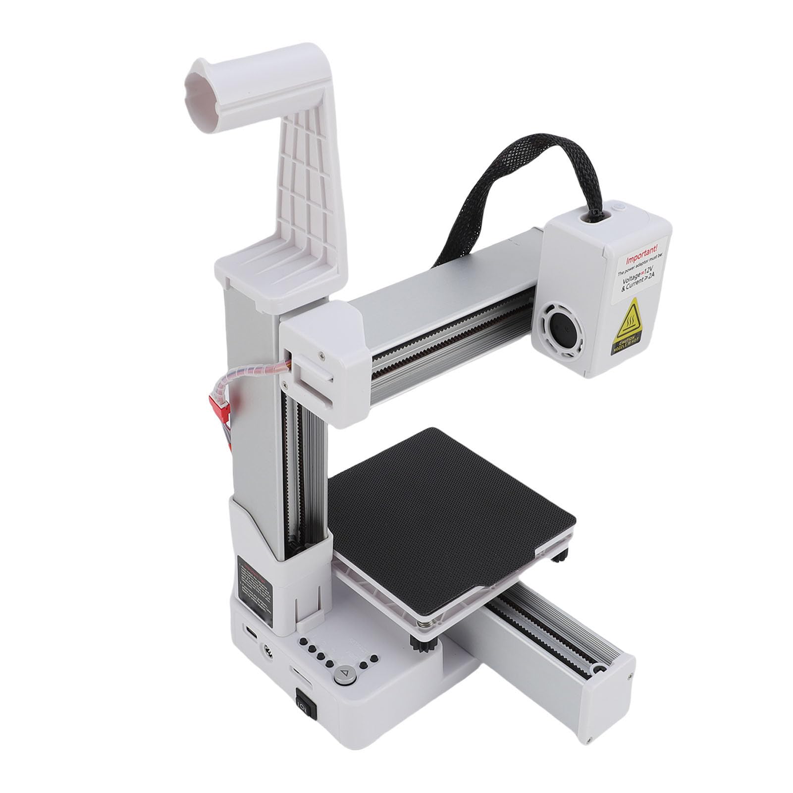Generic Máquina de Impresión 3D, Pequeña Impresora 3D 100x100x100 Mm Tamaño de Impresión para la Escuela (Enchufe de la UE)