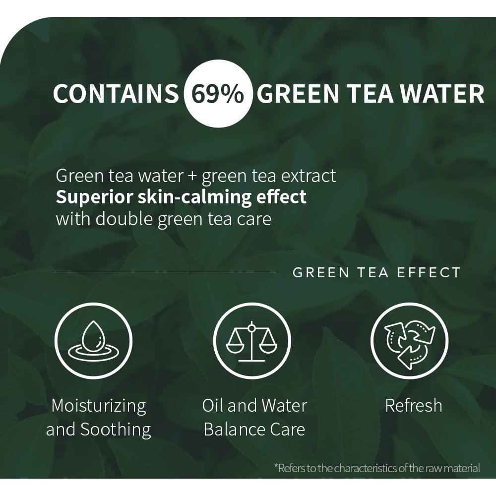 lapalette Calming Green Refresh Cream | Green tea | Hydrating for trouble and sensitive skin | Vegan Sticky-Free, Cruelty-Free, Paraben-Free | K-beauty 60ml/2.02 fl.oz.