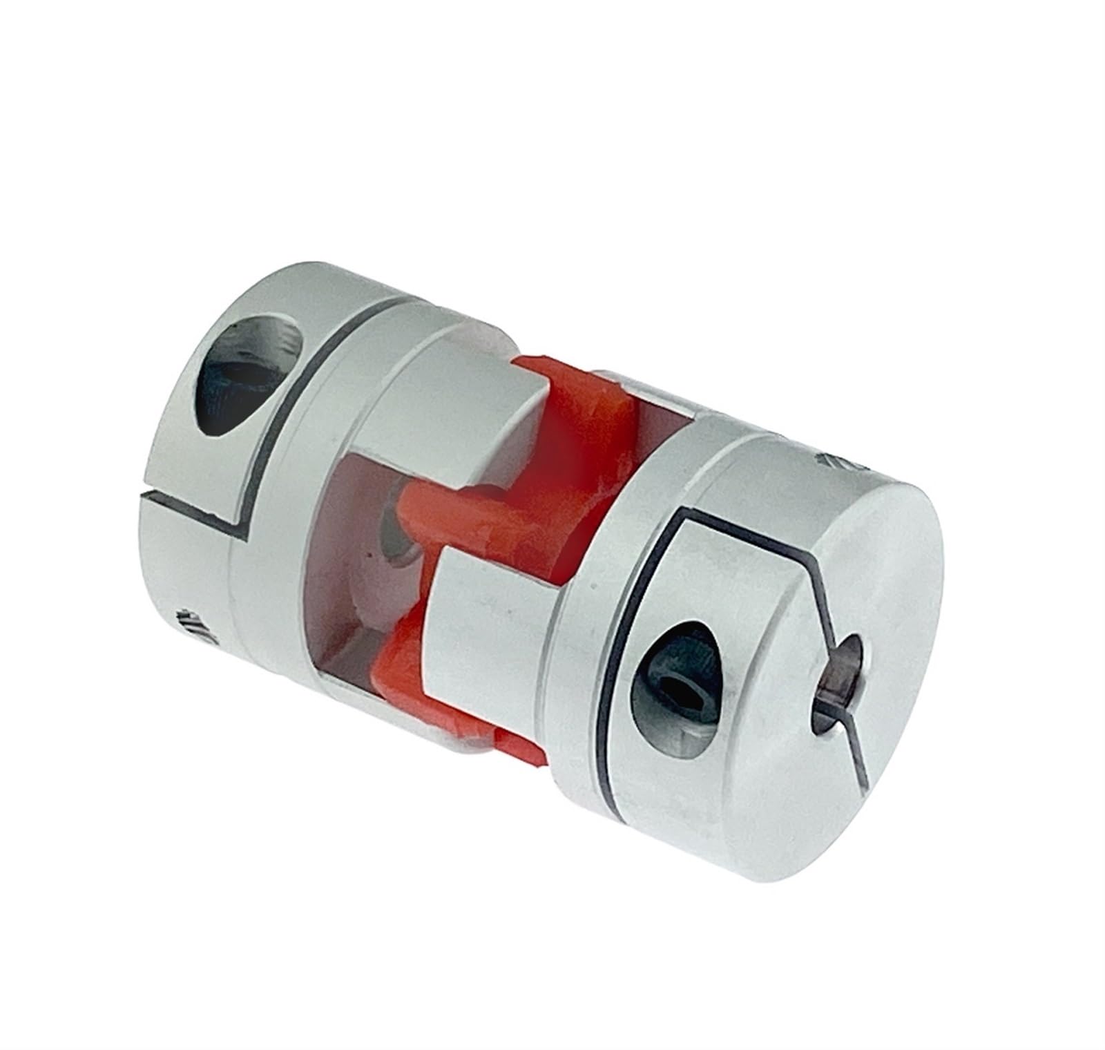Acoplamiento de sujeción rígido de aluminio 1 Uds D80L114 abrazadera de ciruela Flexible acoplador eje CNC acoplamiento parejas(20X36)