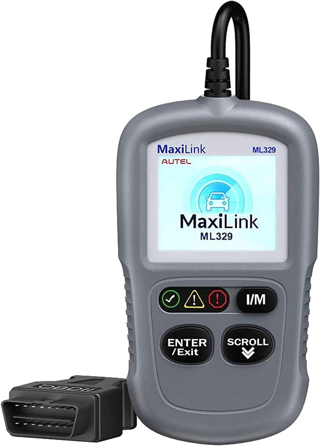 AutelMaxiLink ML329 Code Reader with One-Click I/M Readiness Key and AutoVIN Function Car Scanner (Advanced version of the AL319)