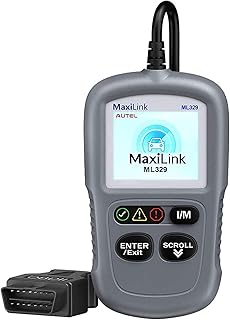 Autel MaxiLink ML329 Code Reader with One-Click I/M Readiness Key and AutoVIN Function Car Scanner (Advanced version of the AL319)
