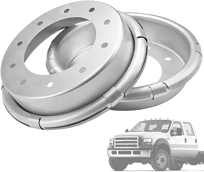 Automatic Wheel Balancers & Tire Balancing Rings FIT Ford F450 F550 2005-2024 FIT Dodge 4500 5500-19.5" Wheels 10-Hole 8.75" Bolt Circle - Front Steer Axle or Dual Rear Wheel Set