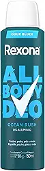 Rexona All Body, Desodorante Corporal Aerossol, Para o Corpo Todo, Ocean Rush 150ml