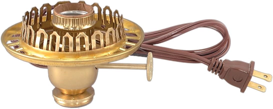 B&P Lamp® #2 Electric Gallery W/4" Shade Holder