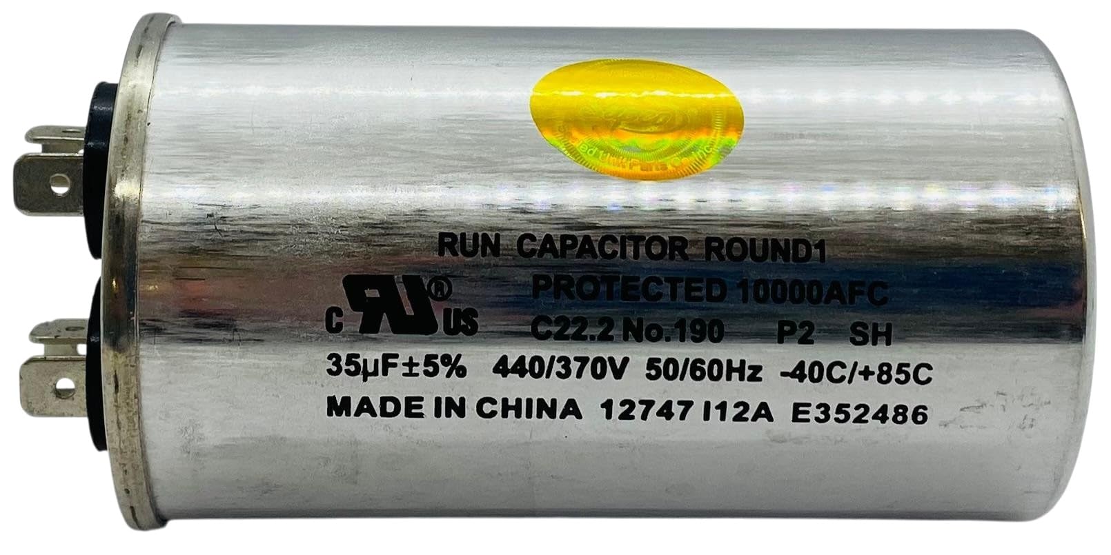 Partes de la unidad sellada Company, Inc. (SUPCO) 35 MFD 440 VAC RND Run Cap