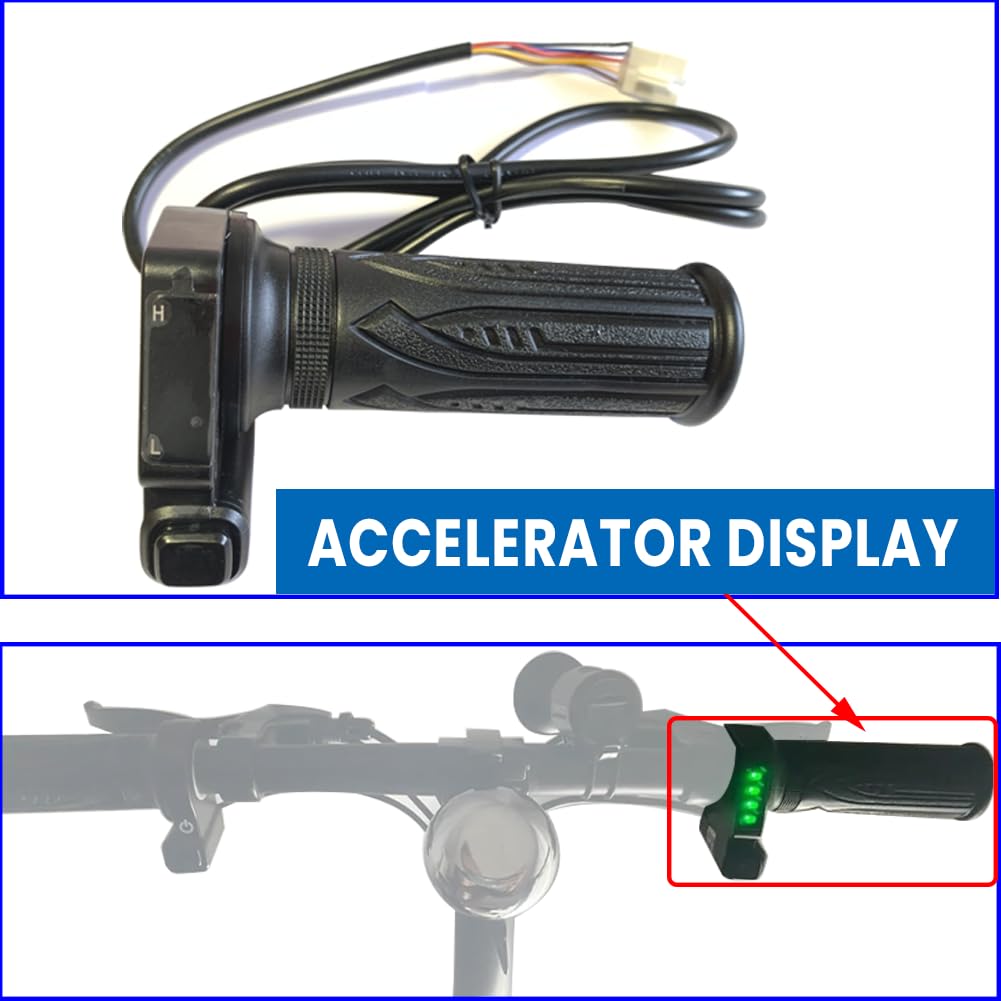 KH-DX - Acceleratore da 36 V per Dyu D3F D2F C3 C4 Ebike e Jetson Bolt Pro Electric Bike Compatibile con Jetson Atlas