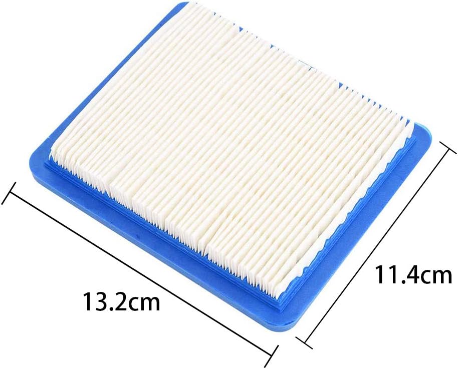 Seully 6 pcs Lawn Mower Air Filters,Push Lawn Mower & Tractor Air Cleaner for Briggs & Stratton Cartridge 491588 491588S 4915885 399959,Push Lawn Mower and Tractor Accessories - Image 3