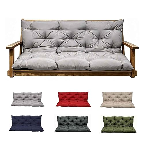 Porch Swing Cushions, Outdoor Swing Cushions 3 Seater Replacement with