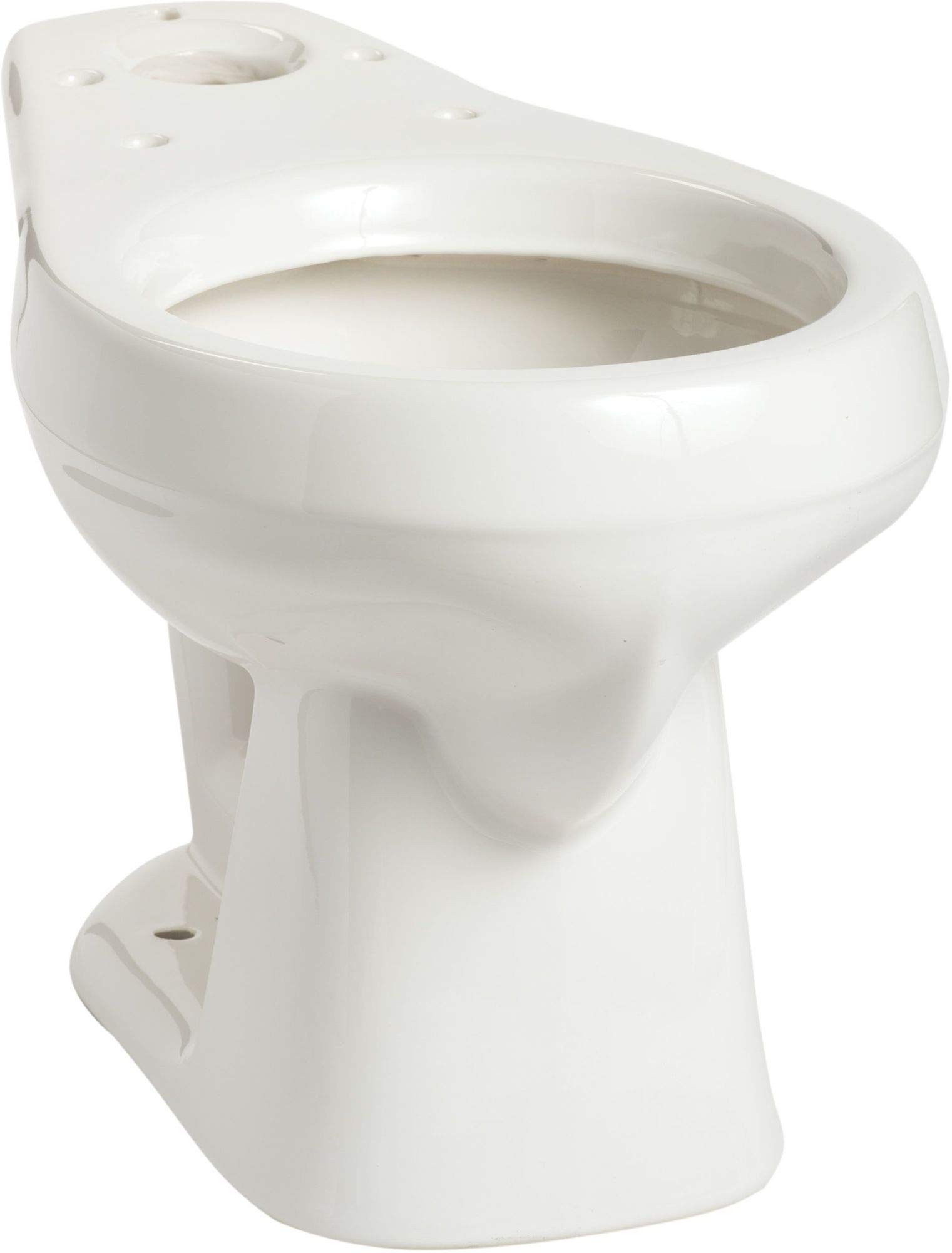 Mansfield 117 Alto Round Comfort Height Toilet Bowl Only - Less Seat - White