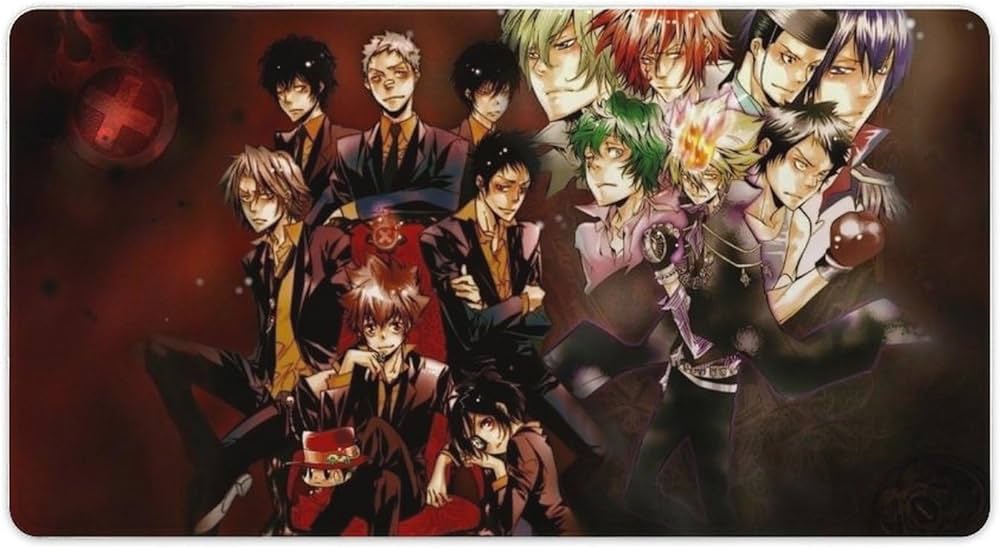 Amazon.co.jp：マウスパッド 大型 家庭教師ヒットマンREBORN! 可愛い