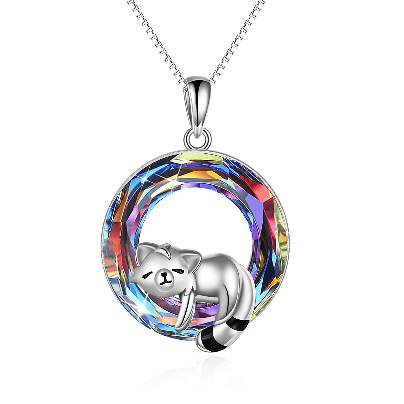 Buy Onefinity Red Panda Gifts Necklace Sterling Silver Red Panda Pendant Necklaces Cute Red Panda Jewelry Gifts For Women Girls Online At Desertcart Cyprus