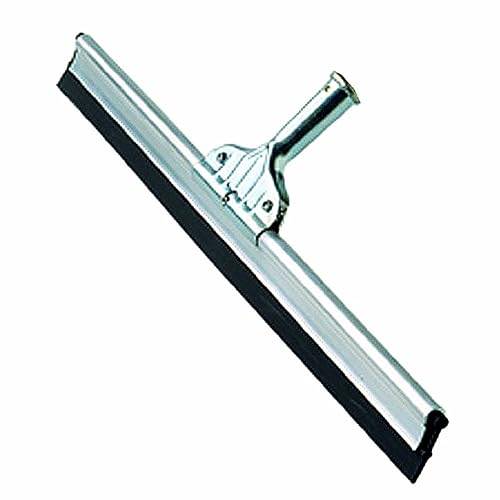 Ettore 55024 - Escobilla de goma de aluminio resistente, 24 pulgadas de ancho (paquete de 6)