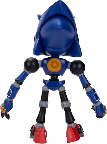 Miniatura 4 de Sonic Prime Chaos Sonic - Figura de acción del Chaos Council de 5 pulgadas, 13 puntos de articulaciones. A partir de 3 años (con licencia oficial de