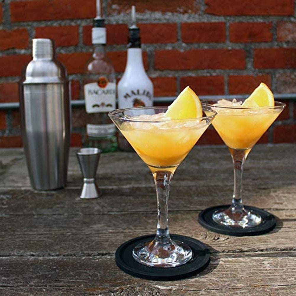 Zestaw barmański shaker do koktajli ze stojakiem, profesjonalne akcesoria barmańskie, shaker do martini, łyżka do mieszania, tłuczek, miarka, idealny zestaw narzędzi barmańskich na domowe przyję