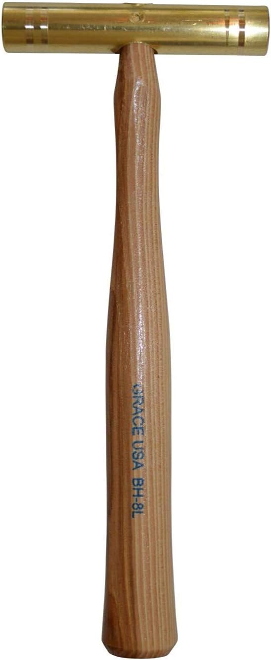 Brass Hammer, Gunsmith Tools & Accessories, Gun Care, Woodworking, Machinist, Mechanic, Made in USA