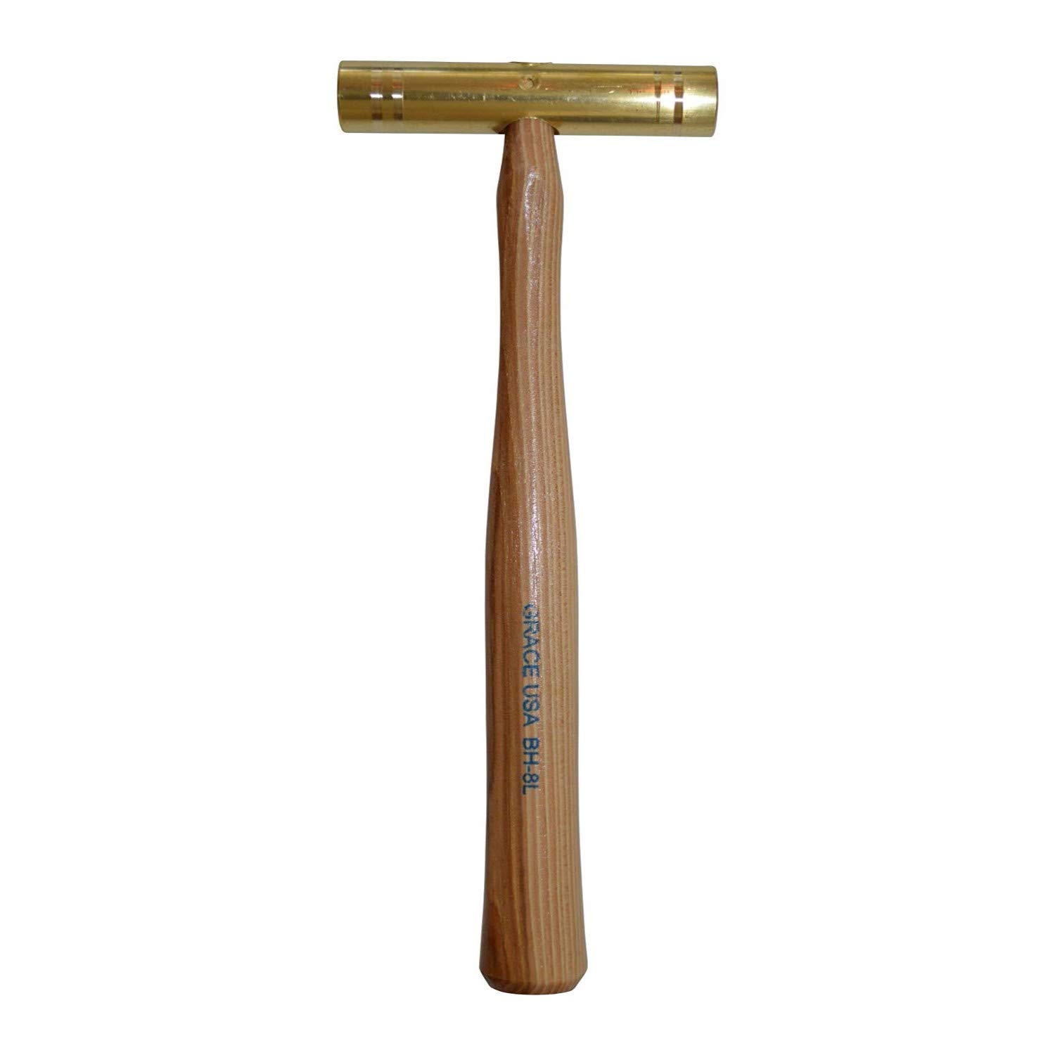 Grace USA Brass Hammer, Gunsmith Tools & Accessories, Gun Care, Woodworking, Machinist, Mechanic, Made in USA