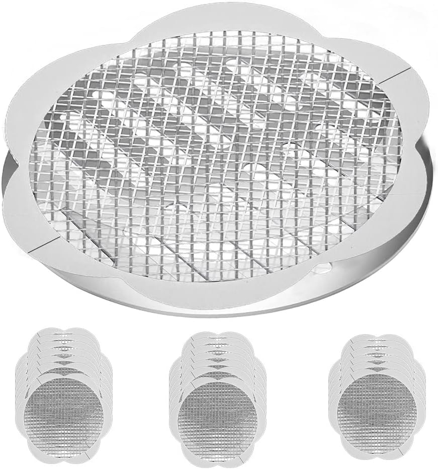 排水口カバー ヘアキャッチャー 洗面器排水口用 抜け毛ストッパー 貼って たっぷり使える 抗菌 お風呂の髪の毛取り ネットタイプ 床ドレン フロアドレン 排水フィルター 排水口シール シャワー廃棄物フィルター トイレ 浴室 直径11cm 枚入り フラワーズ