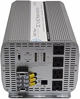 Vista 2 de AIMS Power, ondulador de voltaje 5000 vatios, 24 VCD