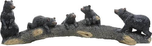 Miniatura 3 de BLACK FOREST DECOR Escultura de cruce de osos