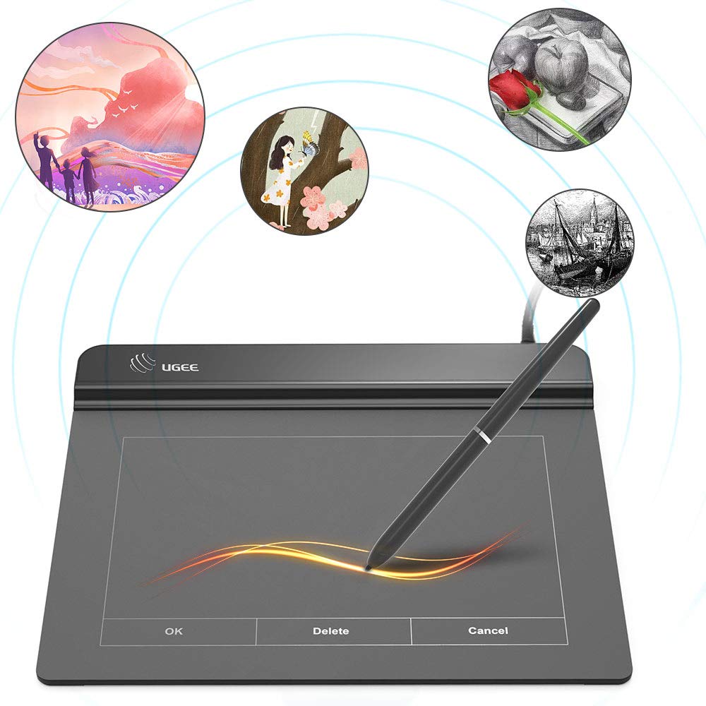 Amazon | UGEE CS06 グラフィックス タブレット 6 x 4インチ
