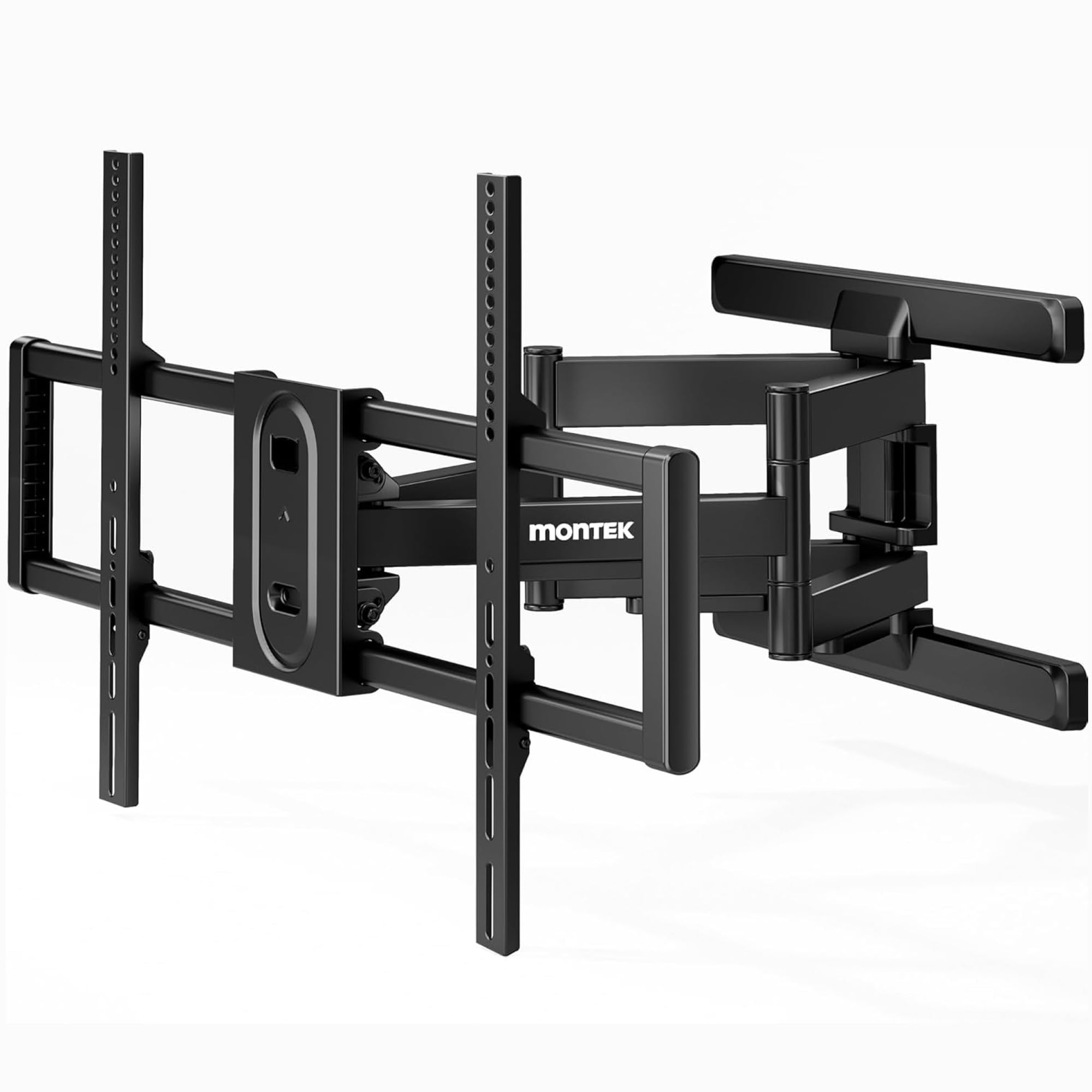 monTEK Soporte TV de Pared 43~95", VESA 800×400mm máx. Carga máx.60kg | Soporte de Televisor de Pared, Soporte de Pared, Modelo de Pared Con Brazos Oscilantes, Giratorio e Inclinable