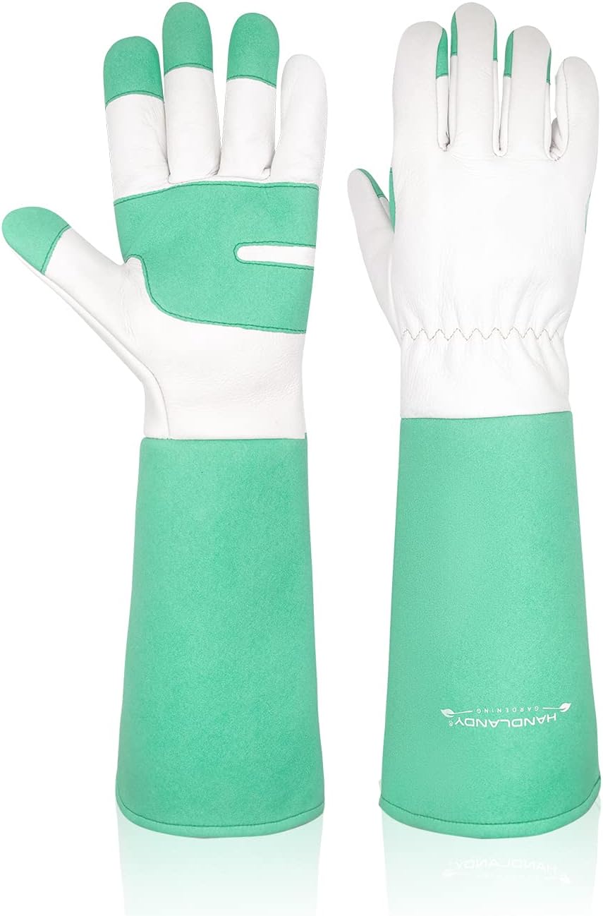 HLDD HANDLANDY Long Sleeve Gardening Gloves for Women Men