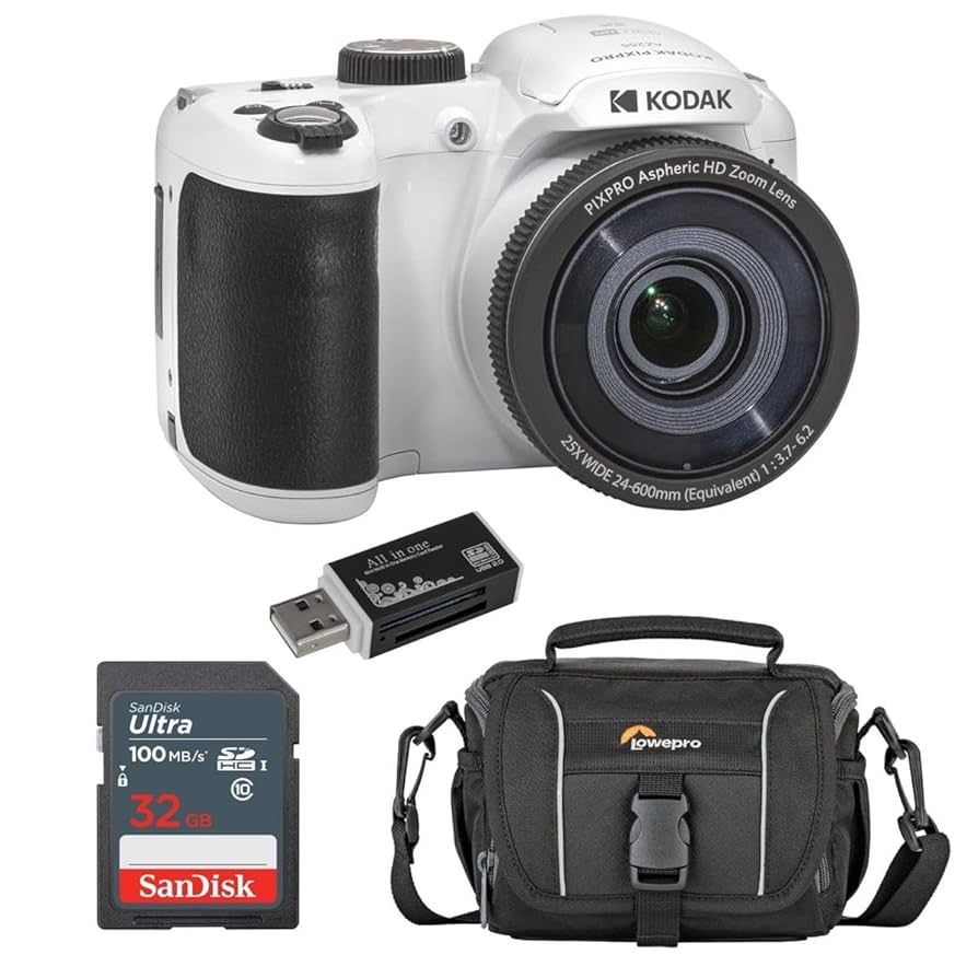 Amazon.com : KODAK PIXPRO AZ255-WH 16MP Digital Camera 25X