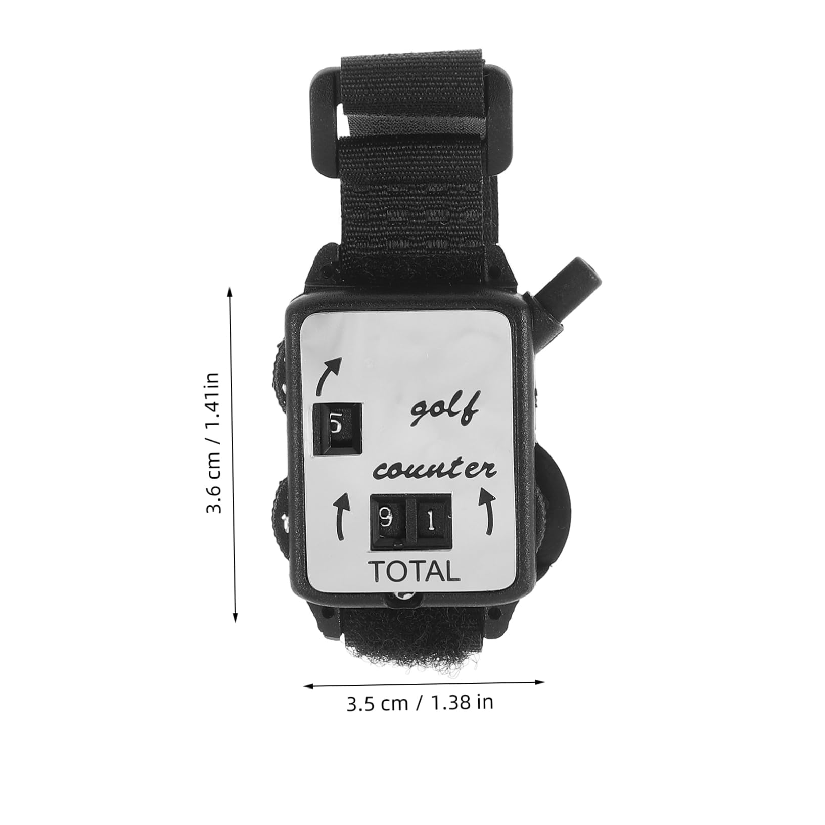SUPVOX Golf Score Counter Clicker Versatile for Golf Exercise Watch Shape for Easy Use