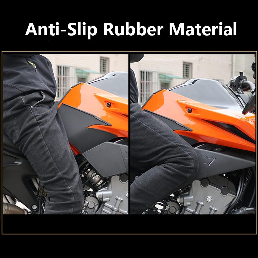 Motorcycle Tank Pad Protector Sticker Decal Gas Knee Grip compatible with KTM DUKE 790 890 Duke R