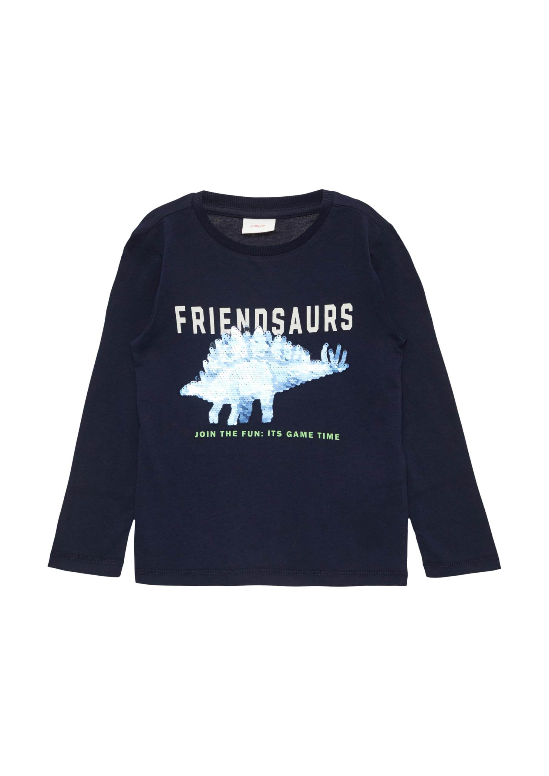 s.Oliver Langarmshirt mit Wendepailletten