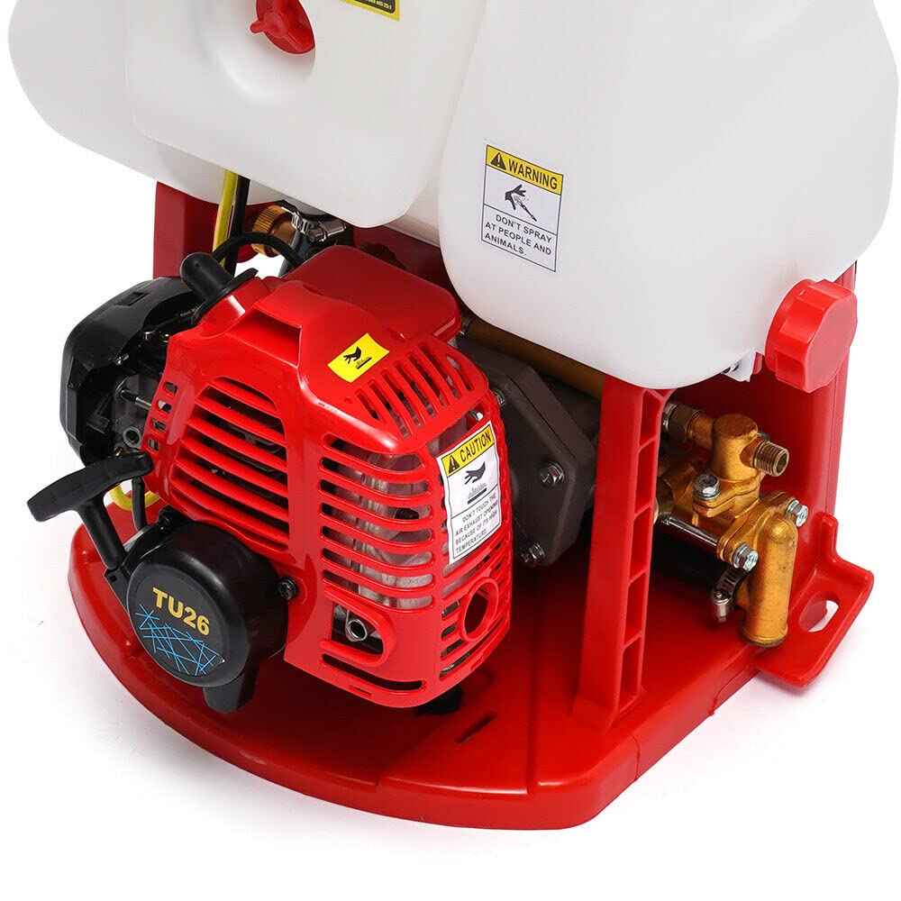 Pulverizador de 20 litros CDI 25,4 CC motor de gasolina para jardín y césped