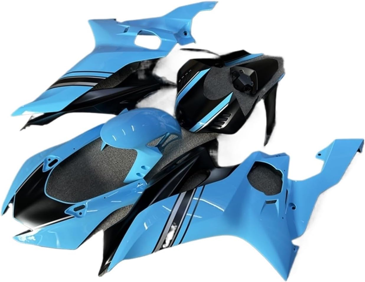 Motorcycle Fairing Set Body Kit Fit Plastic For YZFR6 YZF-R6 YZF R6 2017 2018 2019 2020 2022 2023 2024 Accessories Zxmt(20)
