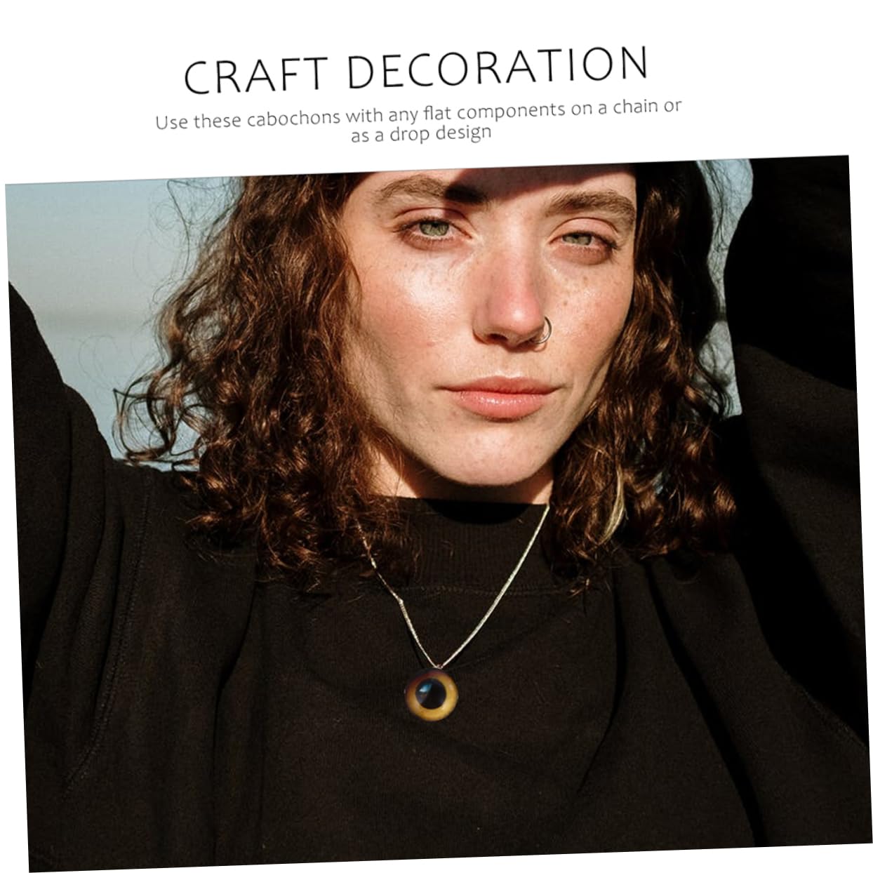 EXCEART 300piezas Oculares Decorativos De Vidrio Para Manualidades De Muñecas Ojos De Seguridad Para Proyectos Accesorios Creativos Para Artesanía y Juguetes