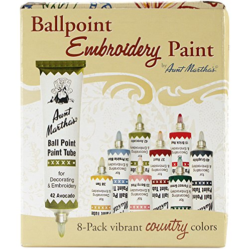 Aunt Martha's ATM666 Ballpoint Craft Paint, Country